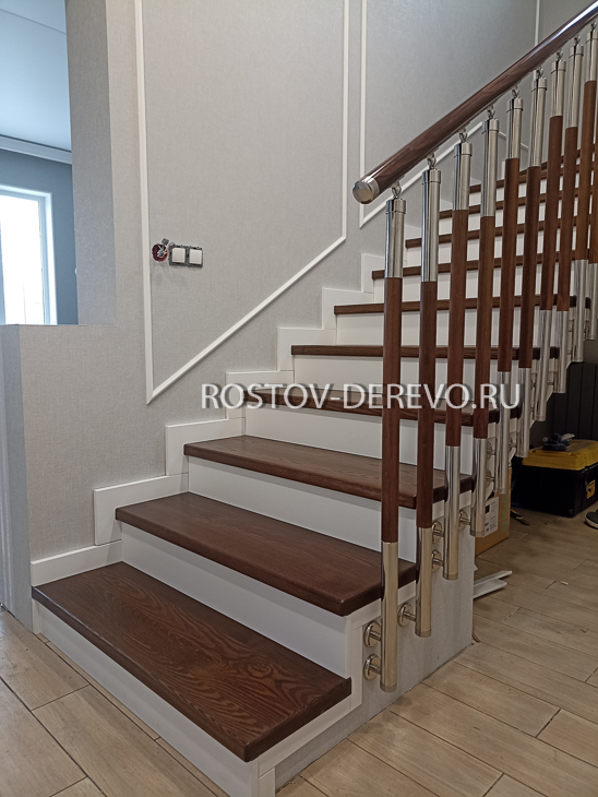 облагораживание бетонной лестницы деревом село самарское азовский район