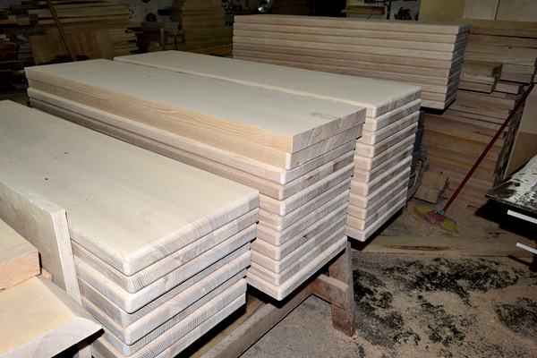 изготовление ступеней для лестницы