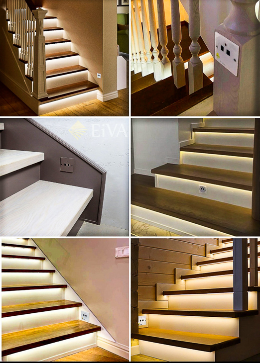 Светодиодная подсветка ступеней лестницы Ростов-на-Дону Светодиодная подсветка ступеней лестницы Ростов-на-Дону